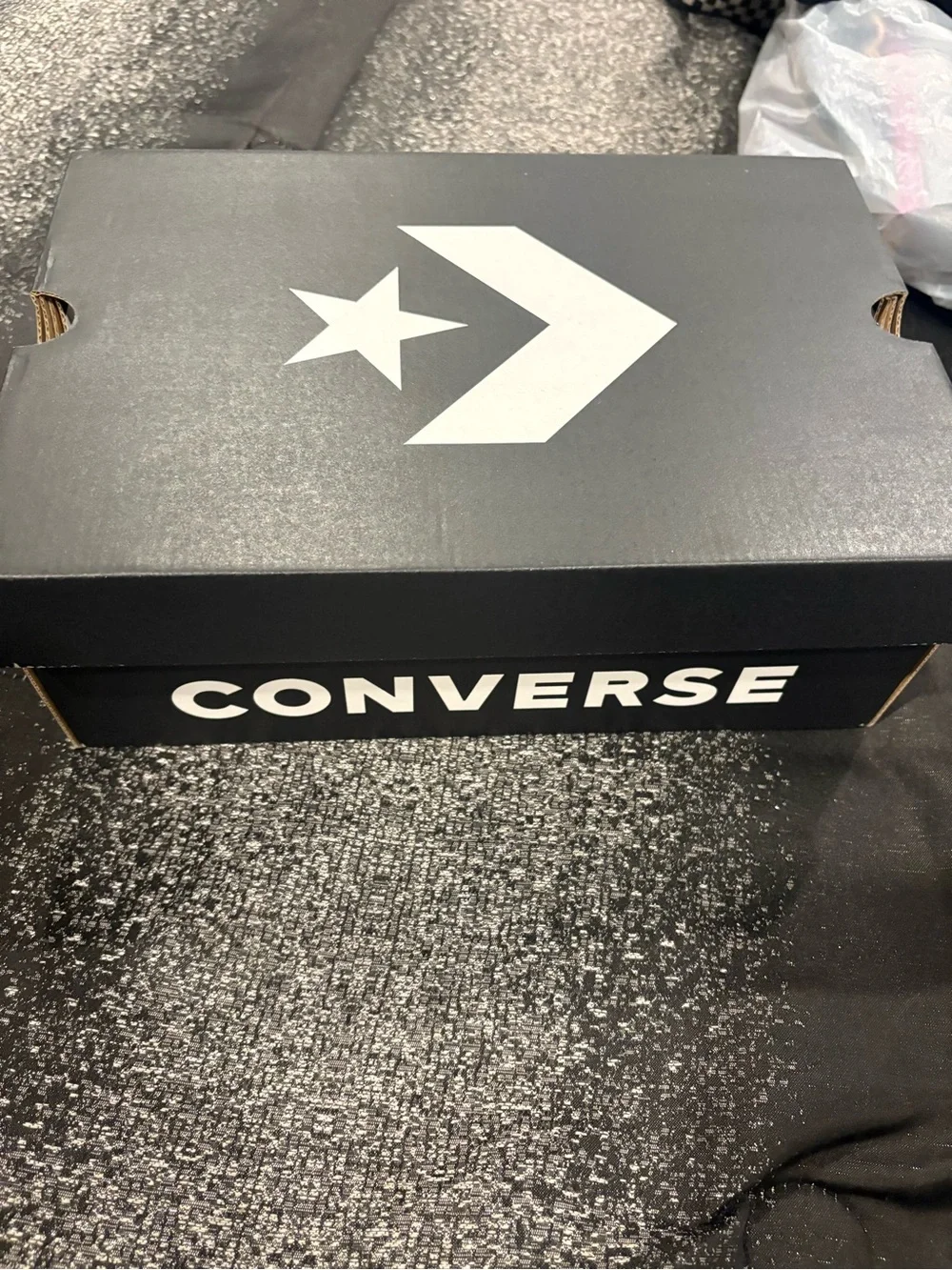 Converse Unisex Silver Metallic Chuck Taylor All Star High Top Sneakers